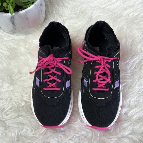 Stella Mccartney Big Kids/Girl GS Colorblock Trainers Shoes/Sneakers Size EU 35 - Picture 5 of 17